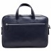 Портфель кожаный Desisan 340-315 синий флотар