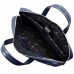 Портфель кожаный Desisan 340-315 синий флотар