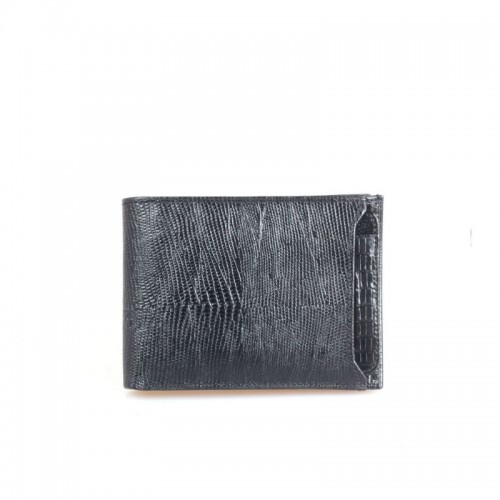 Портмоне шкіряне GRASS 311-32 чорний лазер
