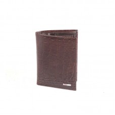 Портмоне кожаное GRASS 340-30 коричневый кроко