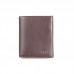 Портмоне кожаное GRASS 409-14 коричневый мелкий флотар
