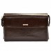 Кожаная барсетка мягкая DESISAN 1462-019 коричневая флотар