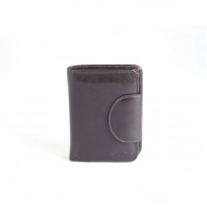 Кожаный кошелек женский GRASS 138-4 коричневый гладкий