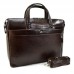Портфель шкіряний Desisan 1335-019 коричневий флотар