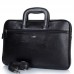 Портфель кожаный Desisan 321-011 черный флотар