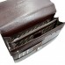 Портфель шкіряний Desisan 5006-019 коричневий флотар