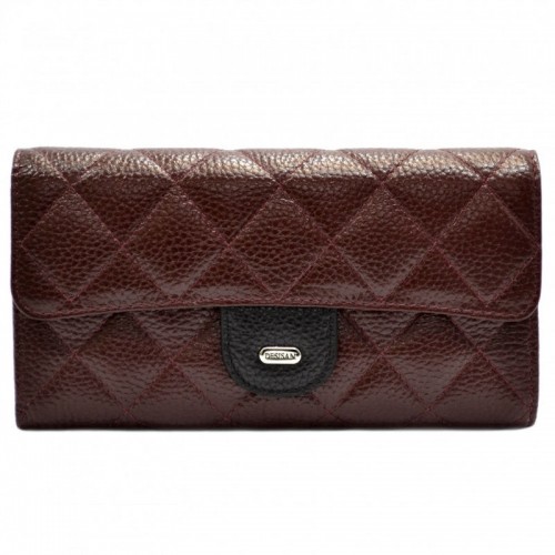 Кошелек женский кожаный Desisan 726-339 бордо флотар