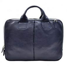 Портфель шкіряний Desisan 052-315 синій флотар
