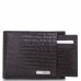 Чоловіче шкіряне портмоне KARYA 0911-076 чорний лазер