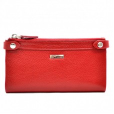 Гаманець жіночий шкіряний Desisan 320-4 червоний флотар