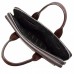 Портфель кожаный Desisan 1348-019 коричневый флотар