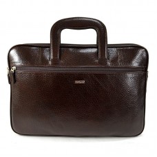 Портфель шкіряний Desisan 321-019 коричневий флотар