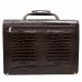 Портфель кожаный Desisan 5006-19 коричневый кроко