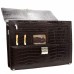 Портфель кожаный Desisan 5006-19 коричневый кроко