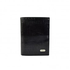 Портмоне кожаное CANPEL 505-8 черный лазер