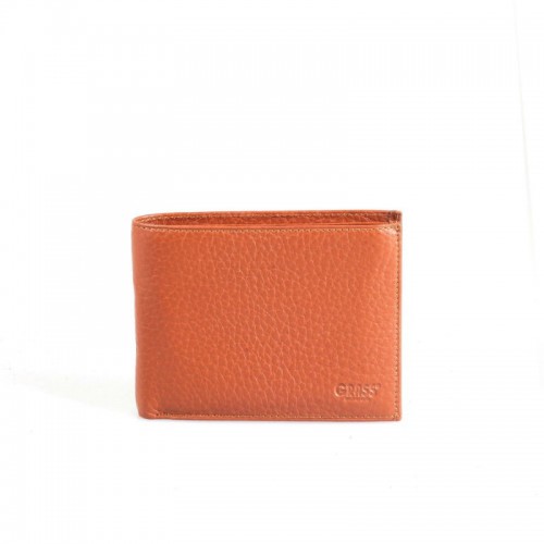 Портмоне шкіряне GRASS 301-11 рудий флотар