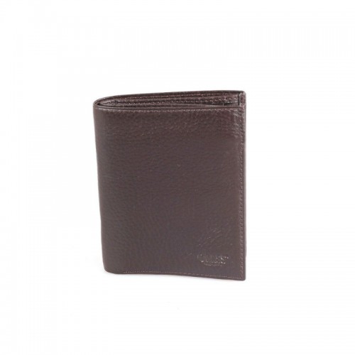 Портмоне шкіряне GRASS 336-9 коричневий флотар