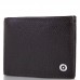 Чоловіче шкіряне портмоне KARYA 0945-45 чорний флотар