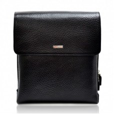 Мягкая кожаная барсетка Desisan 3026-011 черный флотар
