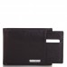Чоловіче шкіряне портмоне KARYA 0911-45 чорний флотар
