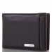 Чоловіче шкіряне портмоне KARYA 0911-45 чорний флотар