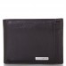 Чоловіче шкіряне портмоне KARYA 0911-45 чорний флотар