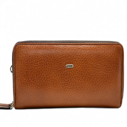 Барсетка шкіра м'яка DESISAN 256-015 руда флотар