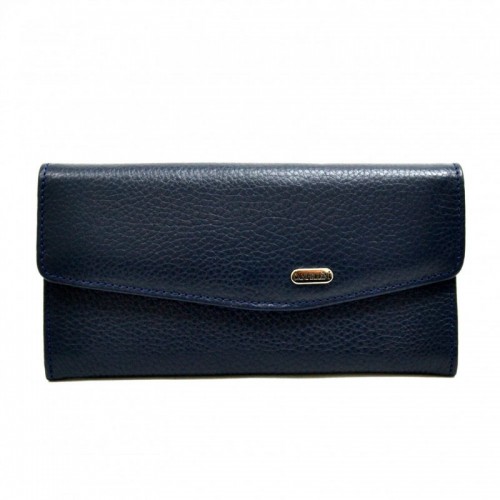 Кошелек женский кожаный CANPEL 2029-241 синий флотар