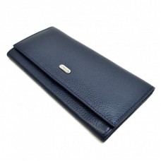 Кошелек женский кожаный CANPEL 2035-241 синий флотар