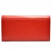 Гаманець жіночий шкіряний Desisan 057-4 червоний флотар