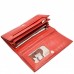 Гаманець жіночий шкіряний Desisan 057-4 червоний флотар
