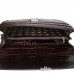 Портфель кожаный Desisan 2005-19 коричневый кроко