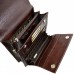 Портфель кожаный Desisan 5009-019 коричневый флотар
