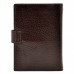 Шкіряне портмоне Desisan 072-019 коричневий флотар