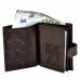 Шкіряне портмоне Desisan 072-019 коричневий флотар