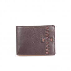 Портмоне кожаное GRASS 316-14 коричневый мелкий флотар