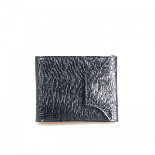 Портмоне шкіряне GRASS 321-32 чорний лазер