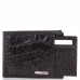 Чоловіче шкіряне портмоне KARYA 0911-53 чорний кроко