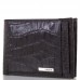 Чоловіче шкіряне портмоне KARYA 0911-53 чорний кроко