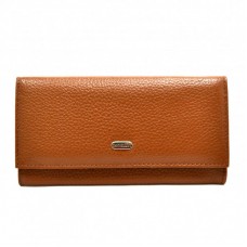 Гаманець жіночий шкіряний CANPEL 2035-301 рудий флотар