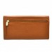 Гаманець жіночий шкіряний CANPEL 2035-301 рудий флотар