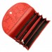 Кошелек женский кожаный Desisan 733-424 красный цветы