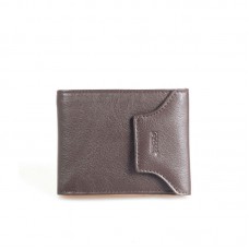 Портмоне кожаное GRASS 321-14 коричневый мелкий флотар