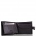 Мужское кожаное портмоне KARYA 0418-45 черный флотар