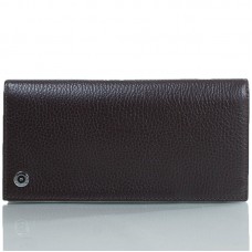 Мужское кожаное портмоне KARYA 1097-39 коричневый флотар