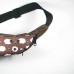 Коричневая бананка с барашками TWINSSTORE Б43