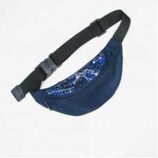 Синя дитяча бананка з сузір'ями (БД44)