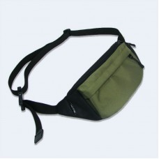 Черно-зеленая большая бананка TWINSSTORE Б13