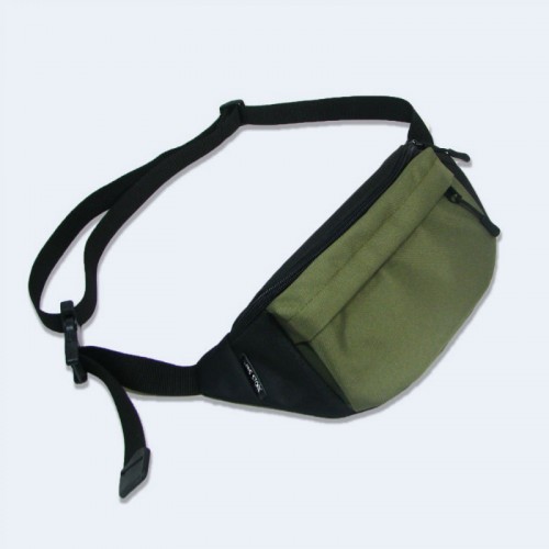 Черно-зеленая большая бананка TWINSSTORE Б13