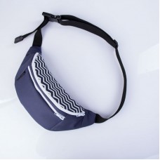 Синяя бананка с зигзагами TWINSSTORE Б15